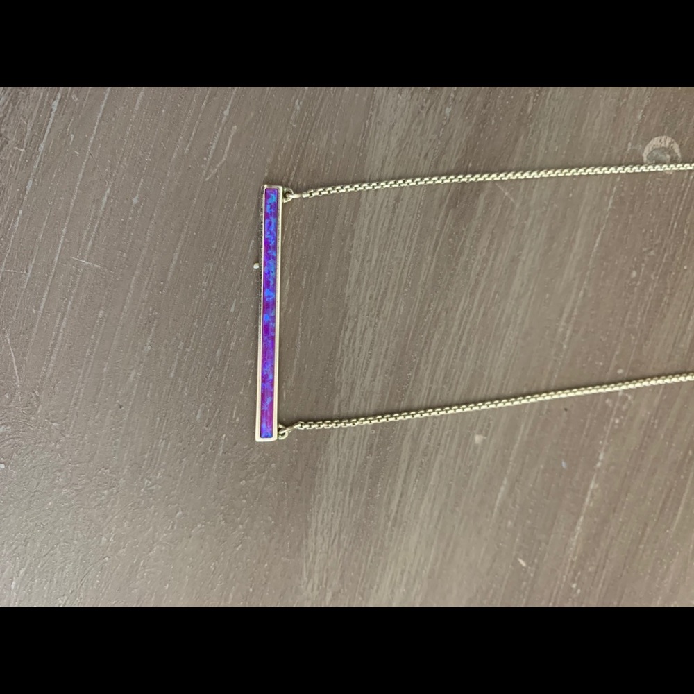Kelsey Violet Opal Pendant